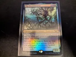 MTG Magic the Gathering FOIL The Swarmweaver DSK! - Image 1
