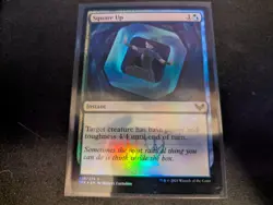 MTG Magic the Gathering FOIL Square Up STX! - Image 1