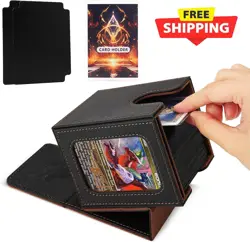 MTG Deck Box for Commander Display,Card Deck Box Fits 100 Double Sleeved Cards, - Image 1