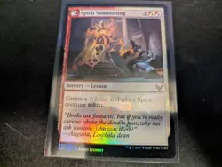 MTG Magic the Gathering FOIL Spirit Summoning STX! - Image 1