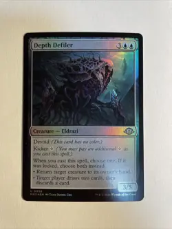 1x Modern Horizons 3 Depth Defiler Foil NM/M Magic The Gathering Mtg - Image 1