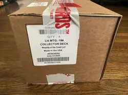 MTG : FINAL FANTASY COLLECTOR'S ED. COMMANDER DECK BUNDLE SEALED CASE - Image 1