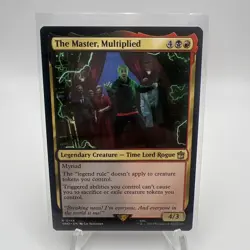 MTG - The Master, Multiplied - English - Universes Beyond: Doctor NM/MT NBP - Image 1