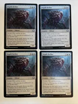 4x Modern Horizons 3 Depth Defiler NM/M Magic The Gathering Mtg - Image 1