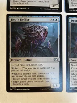 4x Modern Horizons 3 Depth Defiler NM/M Magic The Gathering Mtg - Image 2
