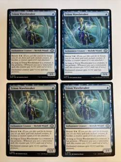 4x Modern Horizons 3 Triton Wavebreaker NM/M Magic The Gathering Mtg - Image 1