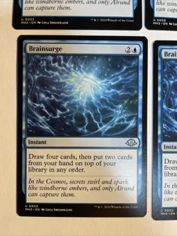 4x Modern Horizons 3 Brainsurge NM/M Magic The Gathering Mtg - Image 2
