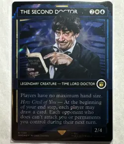 MTG - The Second Doctor - *Surge FOIL* (WHO #1144) - Doctor Who - Near Mint/M - Image 1