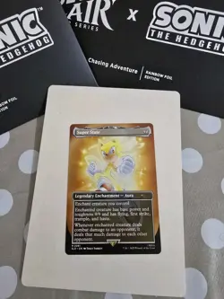 Super State IN HAND (non foil) Mythic Rare MtG Sonic Secret Lair SLD Magic NM/M - Image 1