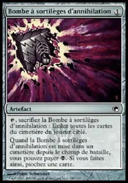 4 * Bombe a sortileges d'annihilation - 4 * French Nihil Spellbomb - Magic mtg - Image 1