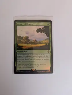 MtG Carpet of Flowers R Doctor Who Magic The Gathering NM/M - Image 2