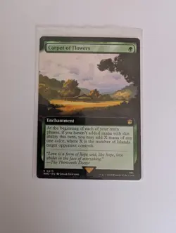 MtG Carpet of Flowers R Doctor Who Magic The Gathering NM/M - Image 4