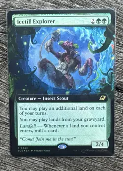 MTG Icetill Explorer (Extended Art) English EOE - Image 1