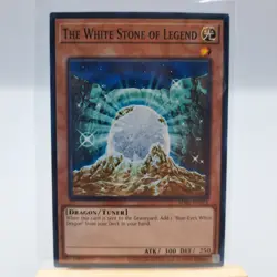 Yugioh TCG Single Card The White Stone Of Legend #013 Dragon - Image 1