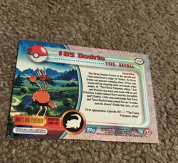 Dodrio #85 - Topps Blue Logo - TV 1st Print Pokemon Card - Non-Holo - NM/M - Image 2