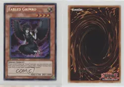 SE - Fabled Grimro 1st Ed. YuGiOh Hidden Arsenal 2 #HA02-EN032 2010 0b3 - Image 3