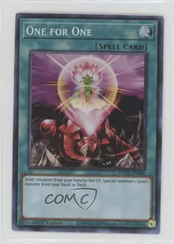 One for One 1st Ed. YuGiOh Amazing Defenders #AMDE-EN040 0y59 - Image 1