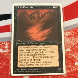 Magic The Gathering Hell's Caretaker-Legends-Summon Hells Caretaker-Single Card - Image 3