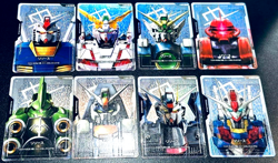 Gundam Card Game Resource C+ Parallel Complete 8 Card Set Japanese DHL - Image 1