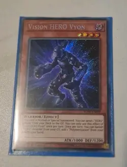Vision Hero Vyon BLHR-EN059 Secret Rare 1st Edition Yu-Gi-Oh Card - Image 1