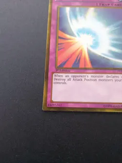 Mirror Force PGLD-EN059 1st Edition Gold Rare Yugioh Card LP/NM - Image 4