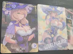 Lisa Genshin Impact Card Lot Waifu Anime 3 Cards Goddess Story - Image 2