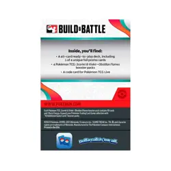Obsidian Flames Build & Battle Box 4 Booster Pack 151 Go Pokemon Card New Sealed - Image 5