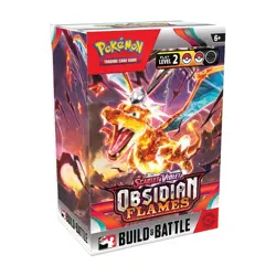 Obsidian Flames Build & Battle Box 4 Booster Pack 151 Go Pokemon Card New Sealed - Image 1
