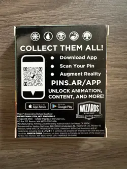 MTG Final Fantasy Pinfinity AR-Enhanced Collectible Chocobo Pin Prerelease Promo - Image 2