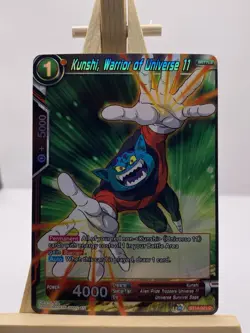 Dragon Ball Super CCG Kunshi, Warrior Of Universe 11 Foil BT14-021 C Bandai Card - Image 1
