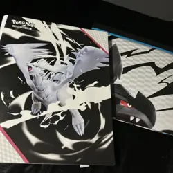 Pokemon Card Binder White Flare And Black Bolt White Flare Poster - Image 1