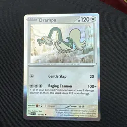 POKEMON Drampa 138/162 Temporal Forces Holo Rare Card NM-MINT - Image 1