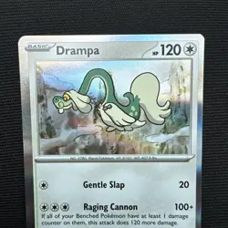POKEMON Drampa 138/162 Temporal Forces Holo Rare Card NM-MINT - Image 3