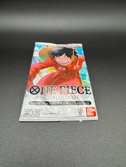 One Piece Card Game Special Pack V Jump Oct 2024 Promo Luffy BANDAI Japanese - Image 3