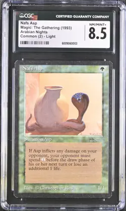 MTG Arabian Nights NAFS ASP LIGHT CGC 8.5 (0003) Graded Power - Image 1