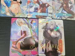 Shenhe Genshin Impact Card Lot Waifu Anime 5 Cards Goddess Story - Image 3