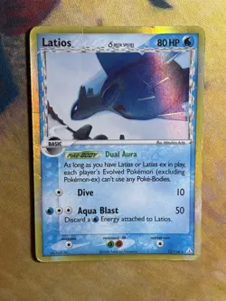 Latios 12/110 Delta Species Pokemon Ex Holon Phantoms Holo Rare Card PL - Image 2