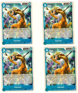 Set Of 4 Hamlet EB01-024 Memorial Collection One Piece Trading Card - Image 1