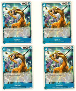 Set Of 4 Hamlet EB01-024 Memorial Collection One Piece Trading Card - Image 3