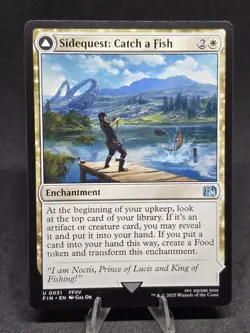 MTG Sidequest: Catch a Fish/Cooking Campsite 0031 Final Fantasy Uncommon NM - Image 1