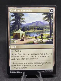 MTG Sidequest: Catch a Fish/Cooking Campsite 0031 Final Fantasy Uncommon NM - Image 2