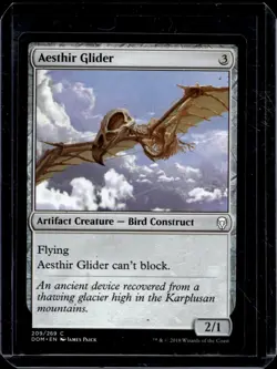 MTG Magic The Gathering Aesthir Glider Common NM - Image 1