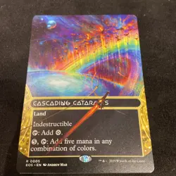 MTG Cascading Cataracts Full Art Edge Of Eternities IN HAND - Image 2