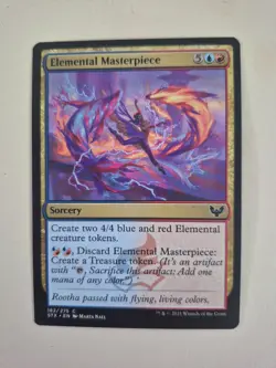 Elemental Masterpiece - Strixhaven: School of Mages - NM - MTG 182/275 (C) - Image 1