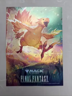 MTG Final Fantasy Promo Foil Chocobo PRINT 5x7 Magic The Gathering FF - Image 1