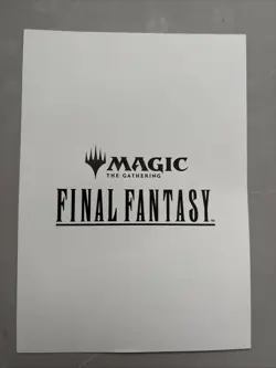 MTG Final Fantasy Promo Foil Chocobo PRINT 5x7 Magic The Gathering FF - Image 2