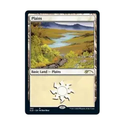WOTC MtG Magic the Gathering Plains (100) (R) NM - Image 1