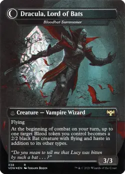 Dracula, Lord of Blood (Voldaren Bloodcaster) ~ Crimson Vow [ NM ] [ Magic MTG ] - Image 2