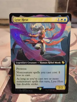 0178 Lyse Hext Commander FFXIV (Extended Art Foil) Final Fantasy Card MTG - Image 1