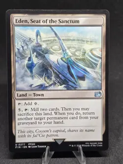 MTG Eden, Seat of the Sanctum 0277 Final Fantasy Uncommon NM - Image 1